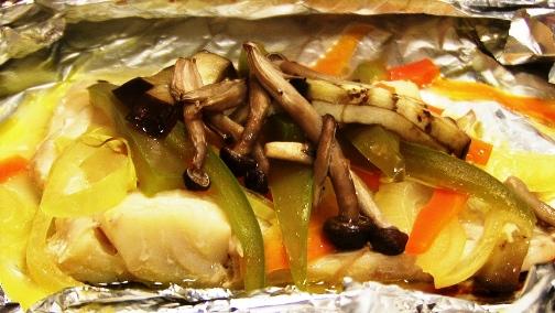 bacalao en papillote