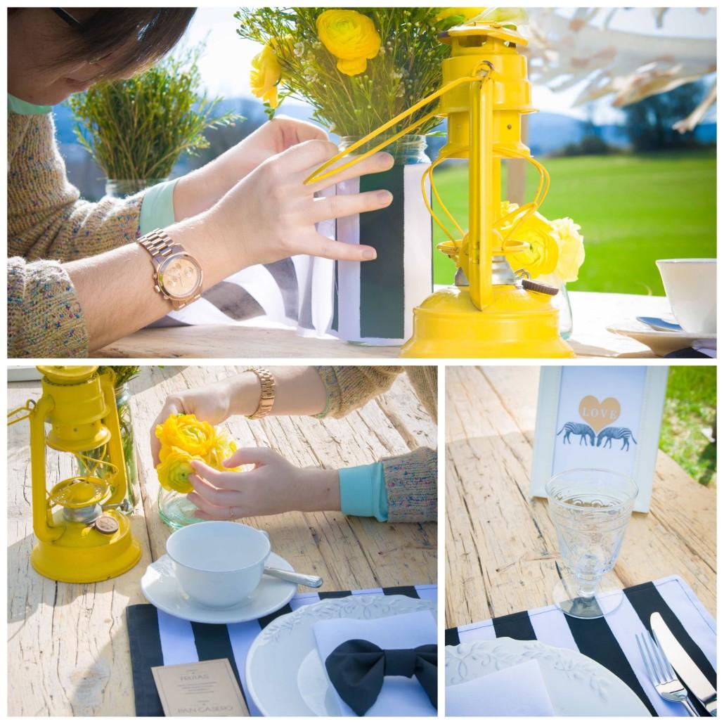 decoración-amarilla-rustica