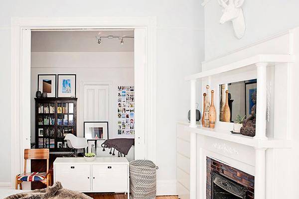 Una casa alquilada, mezcla de vintage e industrial | Decoración