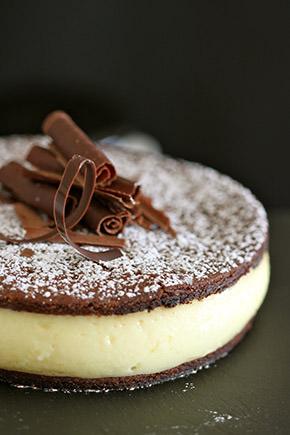 Tarta de crema de Riesling