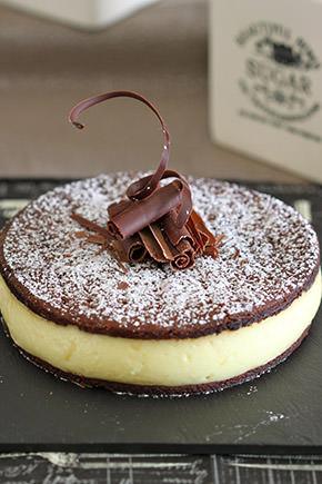 Tarta de crema de Riesling