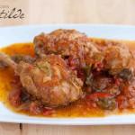 Pollo al chilindrón…