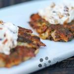 Tortas de acelgas con salsa de yogurt…