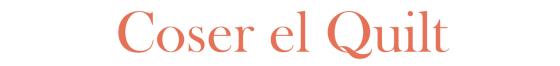 título coser el quilt