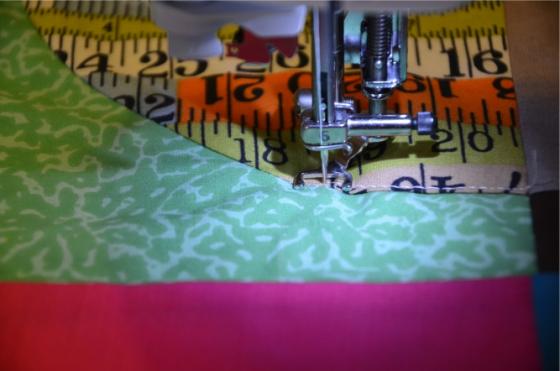 Costura Libre Quilt dando vueltas cultura coton mignon