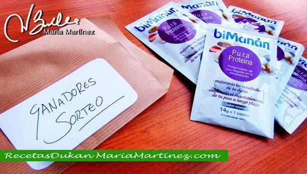 PURA Proteína biManán: Packs de Muestras listos para enviar (Sorteo Recetas Dukan)