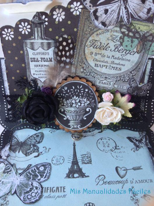 Tarjeta Art Nouveau 2