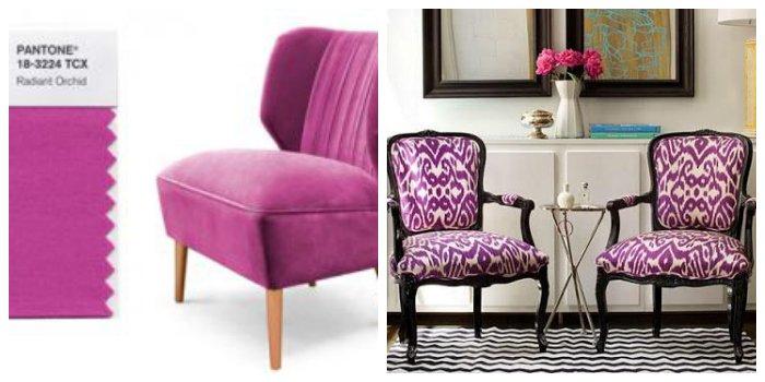 orquidea radiante, el color de moda en decoración para este 2014