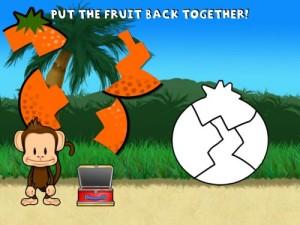 App Monkey Preschool Lunchbox - Construcción de puzzle básico