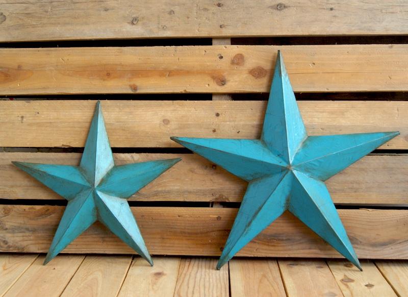estrellas en papel maché