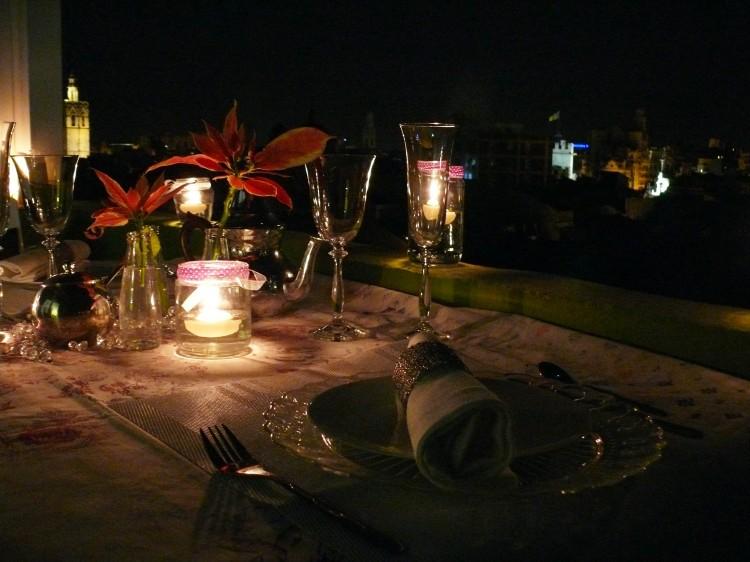 Mesa para dos san valentin