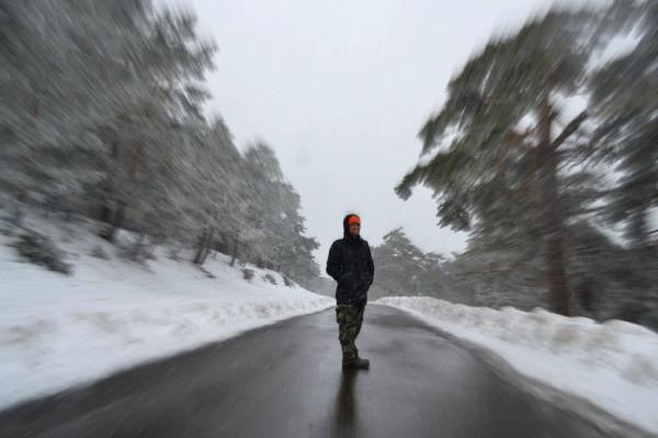 Puerto de Navacerrada, españa 