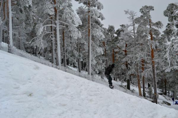 Puerto de Navacerrada, españa 