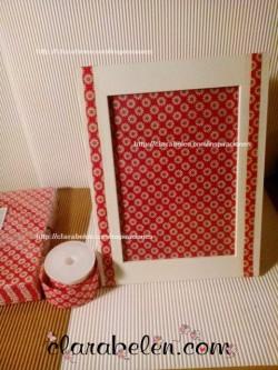 Marco con washi tape