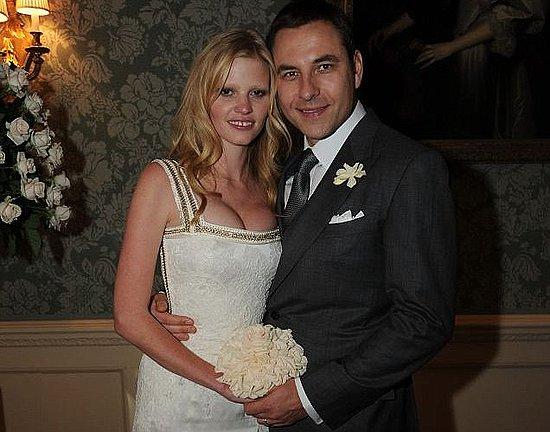 Vestido de novia elegido por Lara Stone para su boda
