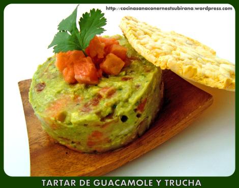 Tartar de Guacamole y Trucha