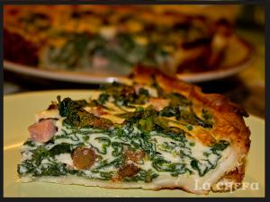 QUICHÉ DE ESPINACAS, JAMÓN Y PASAS2