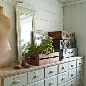 decorar con maletas antiguas 5