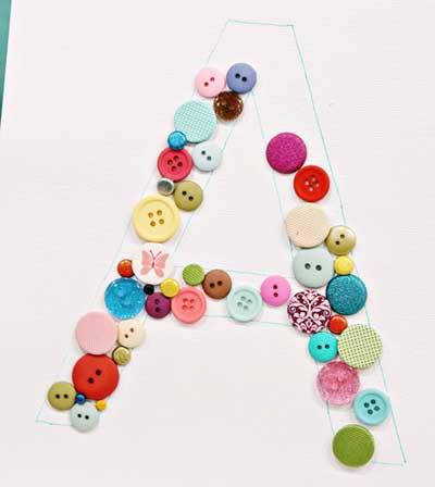 adoraideas, decoracion, botones, cuadros, manualidades