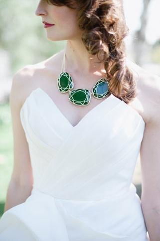 Collar original para novia