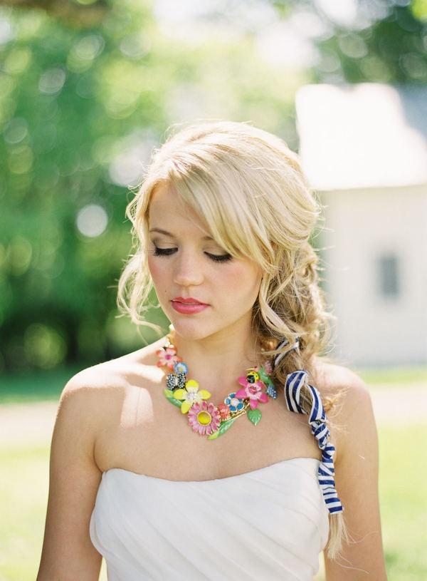 Collar original para novia