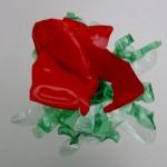 Cómo hacer flores rojas tipo orquídeas reciclando una botella de plástico - How to make red flowers like orchids recycling a plastic bottle http://youtu.be/o9ZJGZDIp3g