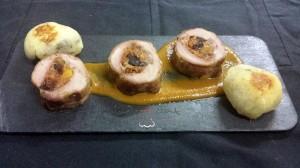 #solomillo relleno de frutos secos