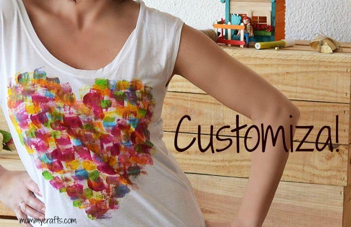 Como customizar una camiseta con pintura textil