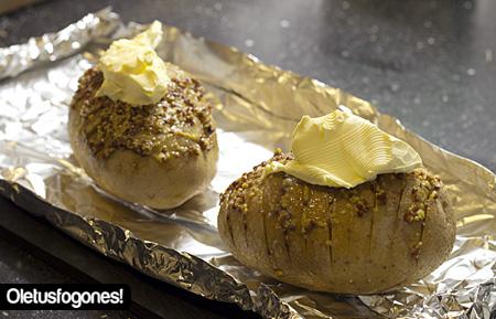 Pechugas al horno en salsa de manzana