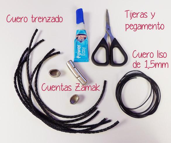 Materiales necesarios para el DIY