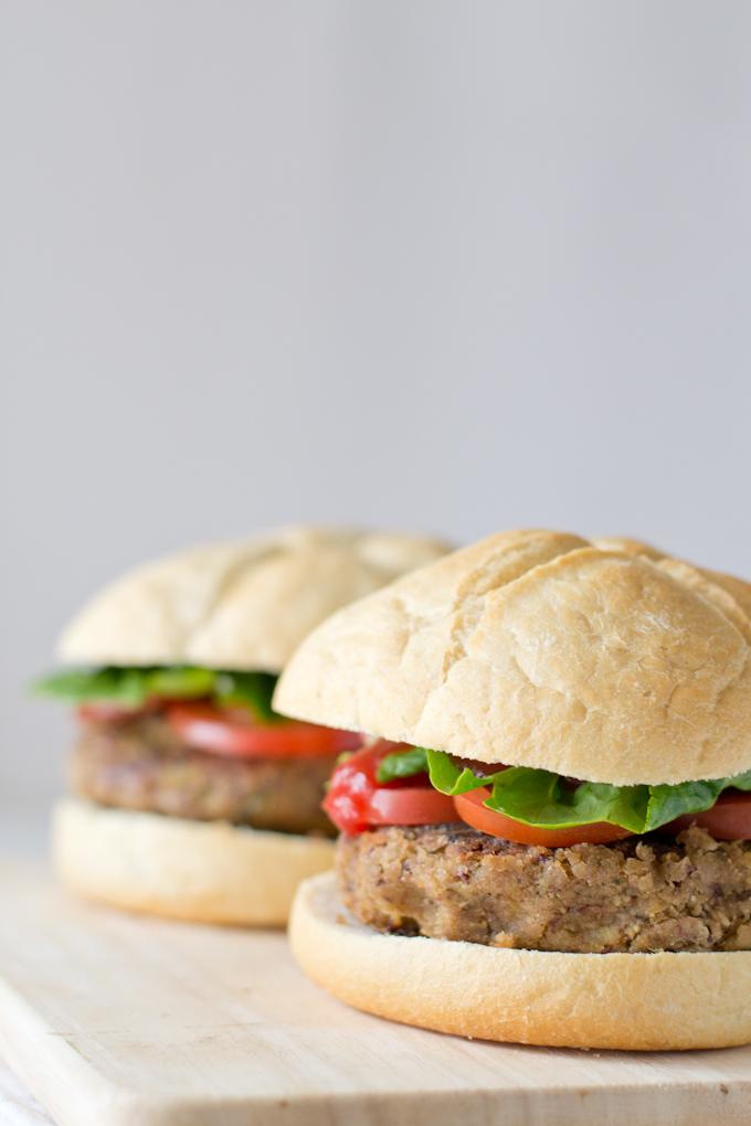 Hamburguesa Vegetariana | danzadefogones.com #vegan