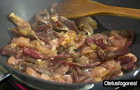 Tallarines tres delicias