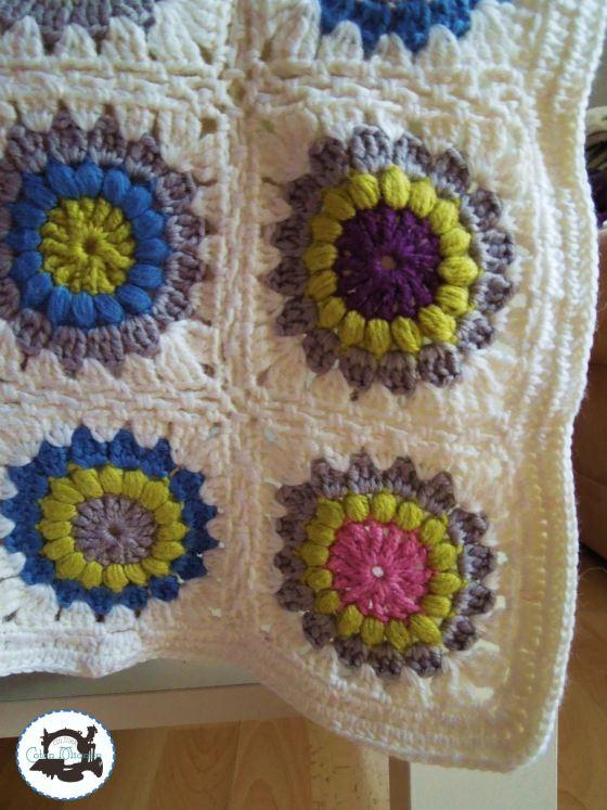 borde de manta ganchillo