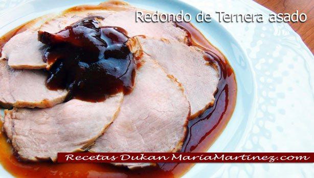 Redondo de Ternera Asado Dukan, en olla GM o en horno {Recetas Dieta Dukan, fase Crucero PP / PV }