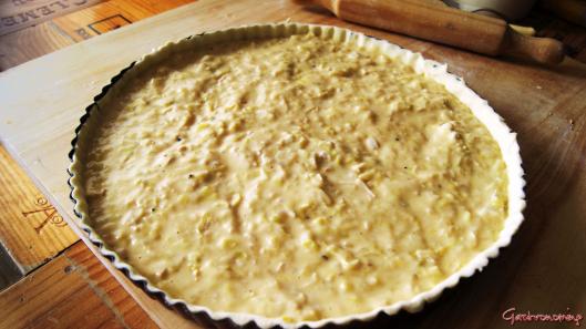 pastel de pollo y puerros