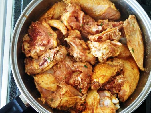 Pollo al ajo