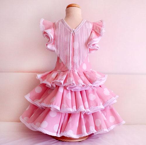 Vestido niña de flamenca-patronesmujer