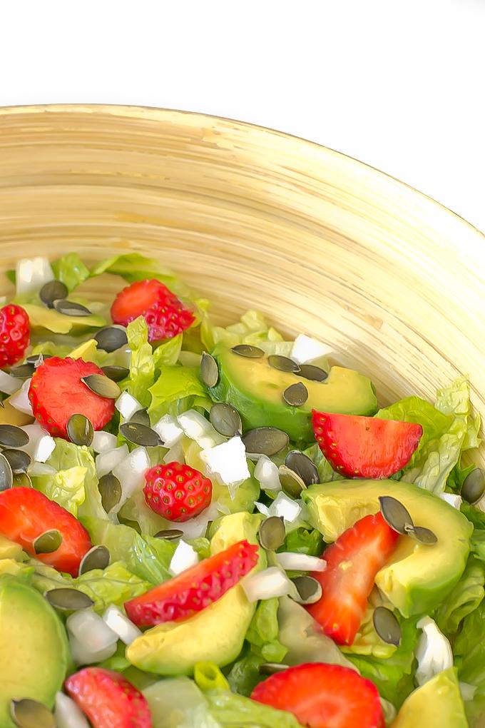 Ensalada de primavera | danzadefogones.com #ensalada