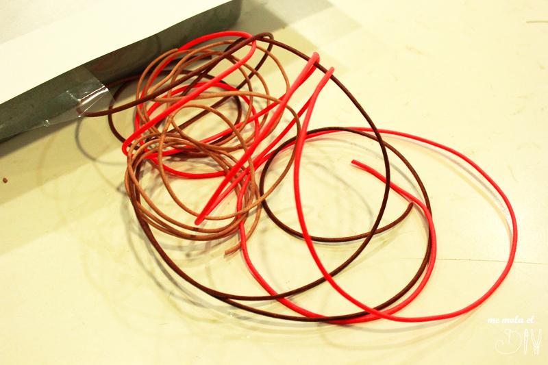 tiras de cuero de cosmojet