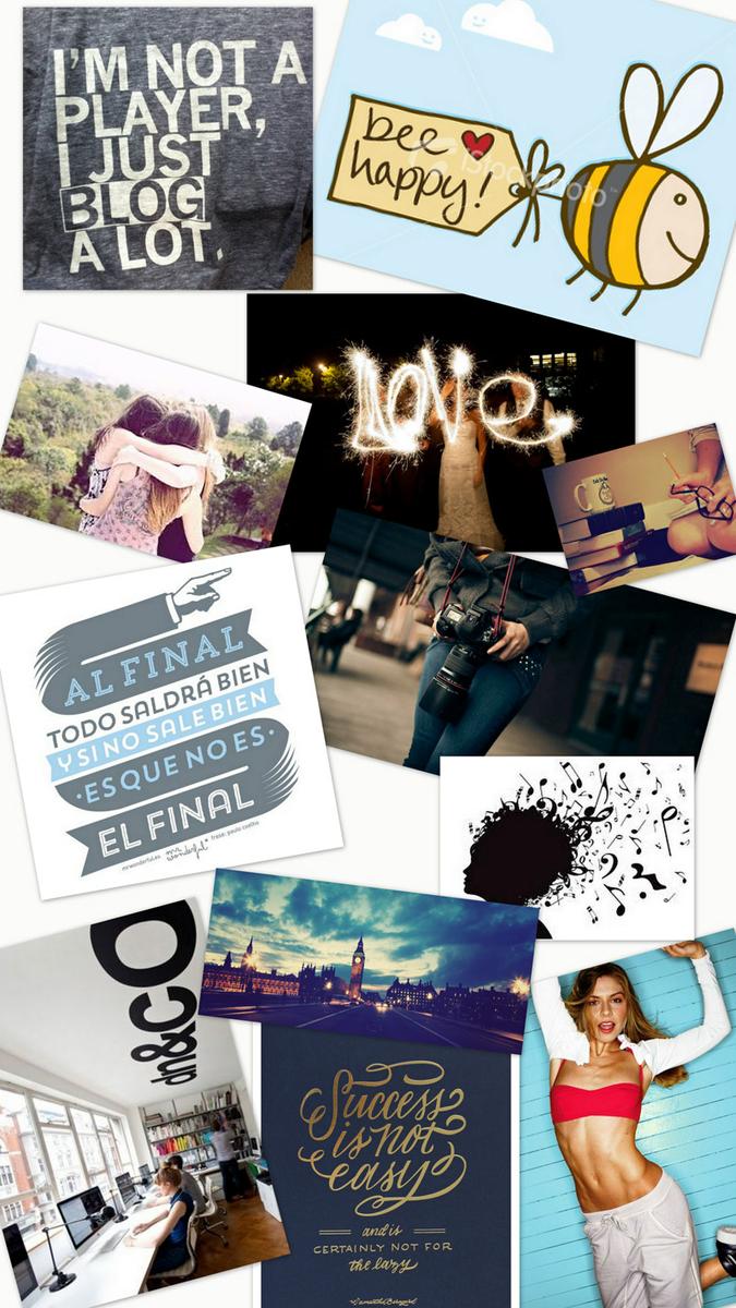 collage de imagenes con mis suenos para el 2014