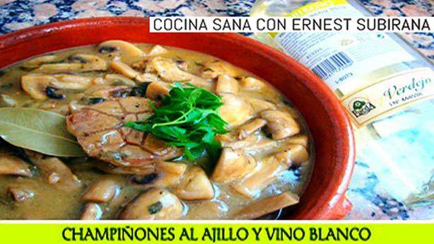Recetas Dukan con Champiñones: Champiñones al ajillo