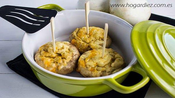Recetas Dukan con Champiñones: Champiñones rellenos