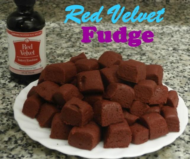 Red Velvet Fudge