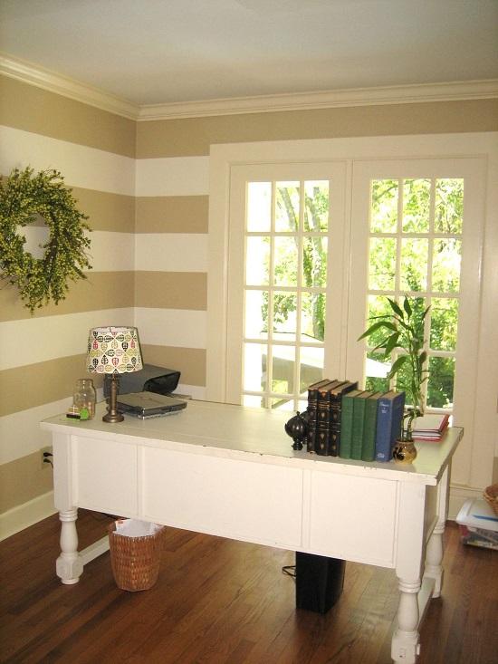 decorar con rayas horizontales 6