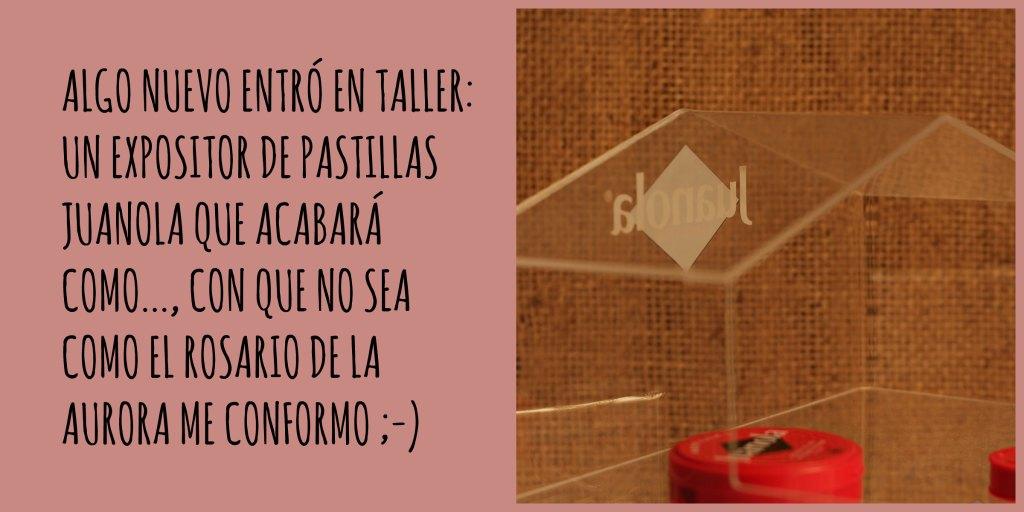 tunear un expositor de juanolas