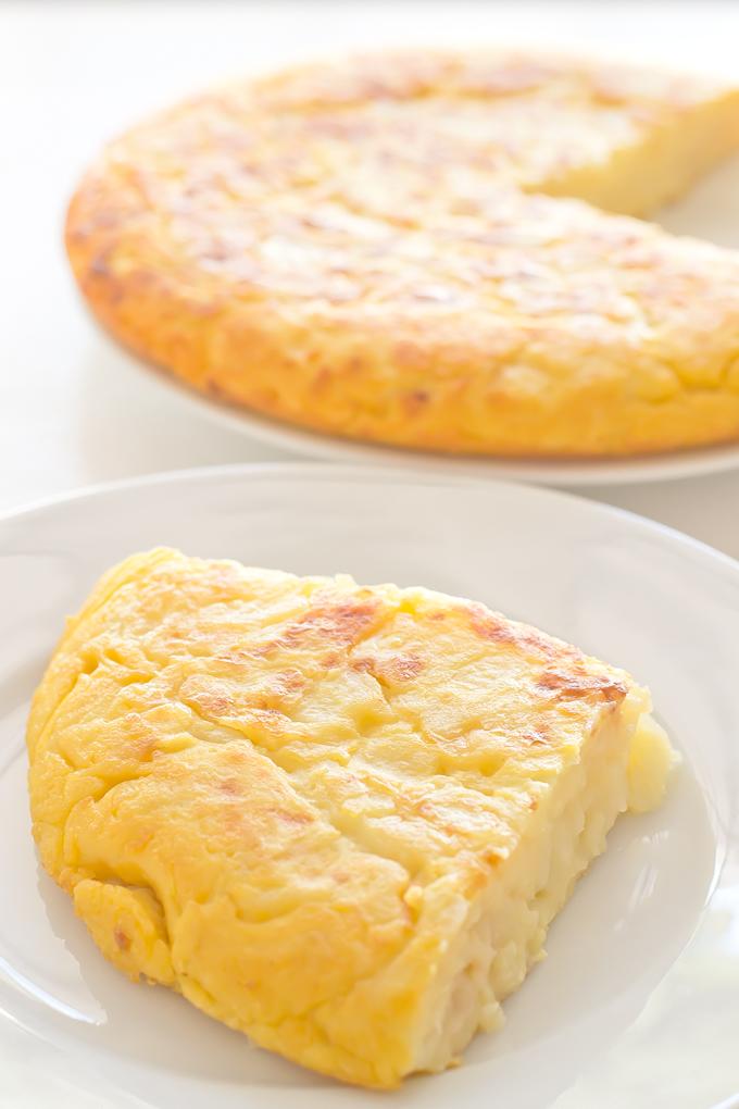 Receta de Tortilla de Patatas Vegana | danzadefogones.com