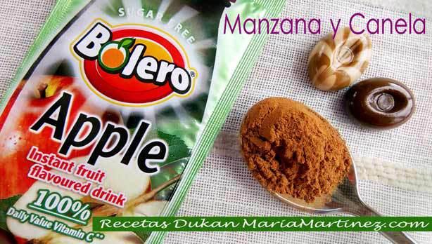 Recetas Dukan con Tofu: Manzana y Canela