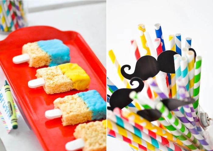 Decoración fiesta infantil artistas