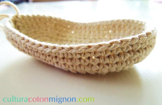 Paso 1 zapato ganchillo bebe