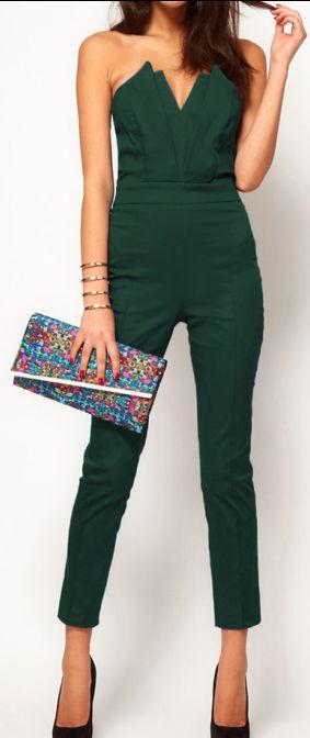 Jumpsuit verde